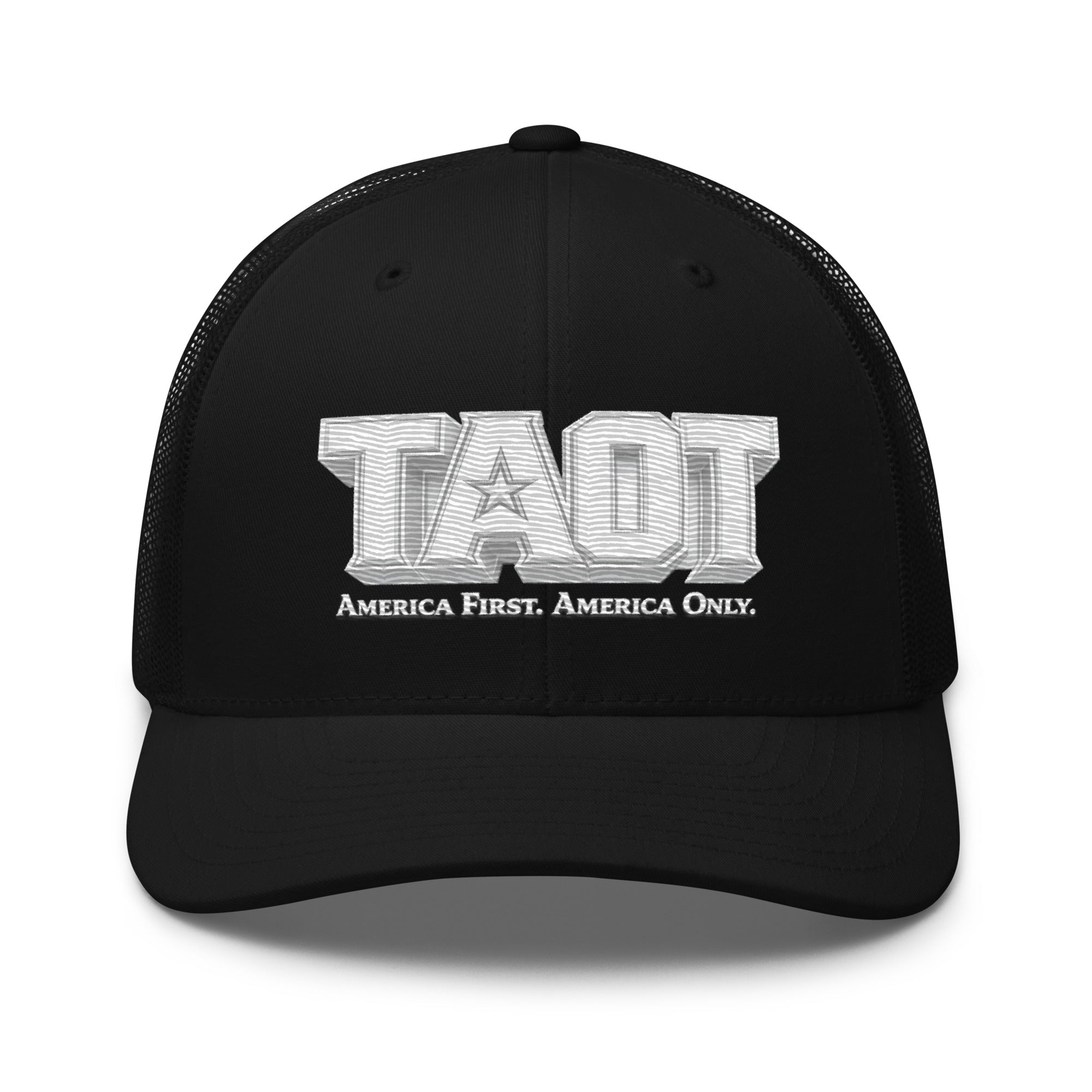 TAOT Trucker Cap — Black